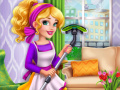 খেলা Girls fix it Audrey spring cleaning