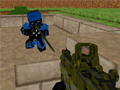 খেলা Blocky Combat Swat
