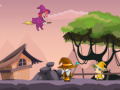 খেলা Wizard Run: The Green Cure