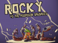 খেলা Rocky vs The Assassin Sausages