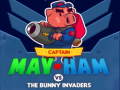 খেলা Captain May-Ham vs The Bunny Invaders