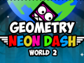 খেলা Geometry: Neon dash world 2