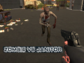 খেলা Zombie vs Janitor