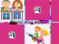 খেলা School Kids Memory  