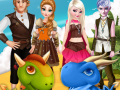 খেলা Disney Couple And Dragons 