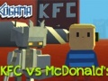 খেলা Kogama KFC Vs McDonald's
