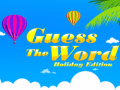 খেলা Guess the Word Holiday Edition