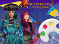 খেলা  Descendants 2: Coloring Book  
