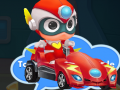 খেলা Happy Superman astransform racing