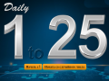 খেলা Daily 1 to 25