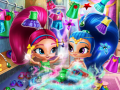 খেলা Shimmer And Shine Wardrobe Cleaning