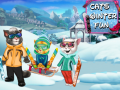 খেলা Cats Winter Fun
