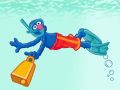 খেলা 123 Sesame Street: Underwater Sink or Float