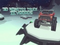 খেলা 3D Monster Truck: Icy Roads