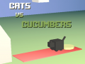 খেলা Cats vs Cucumbers