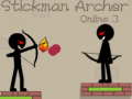 খেলা Stickman Archer Online 3