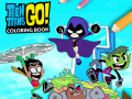 খেলা Teen Titans Go Coloring Book