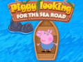 খেলা Piggy Looking For The Sea Road