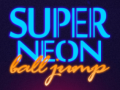 খেলা Super Neon Ball jump