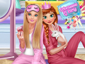 খেলা Princesses Pj Party