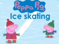 খেলা Peppa pig Ice skating