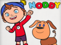 খেলা Noddy Toyland detective paint