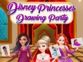 খেলা Disney Princesses Drawing Party