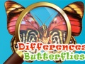 খেলা Differences Butterflies