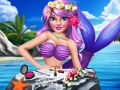 খেলা Princess Mermaid Makeup Style