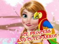 খেলা Ice Princess And Cute Parrot