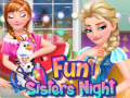 খেলা Fun Sisters Night