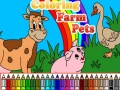 খেলা Coloring Farm Pets
