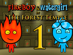 খেলা Fireboy and Watergirl 1: The Forest Temple