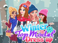 খেলা Winter Top Model Dress Up