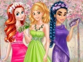 খেলা Colors of Spring Princess Gowns