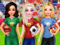 খেলা BFF Princess Vote For Football 2018