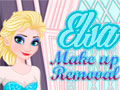 খেলা Elsa Make Up Removal