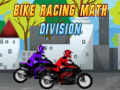 খেলা Bike Racing math Division