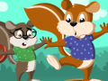 খেলা Fun with Squirrels