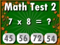 খেলা Math Test 2