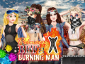 খেলা Princess BFFS Burning Man