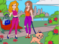 খেলা Color Me Girls Play