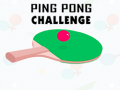 খেলা Ping Pong Challenge