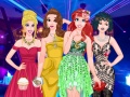 খেলা Princesses Graduation Party Night