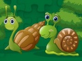 খেলা Cute Snails Jigsaw