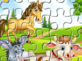 খেলা Farm Animals Jigsaw
