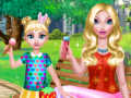 খেলা Mommy And Daughter Summer Day