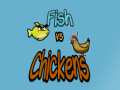 খেলা Fish vs Chickens