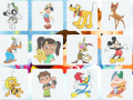খেলা Cartoons Characters