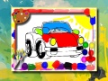 খেলা Cartoon Cars Coloring Book